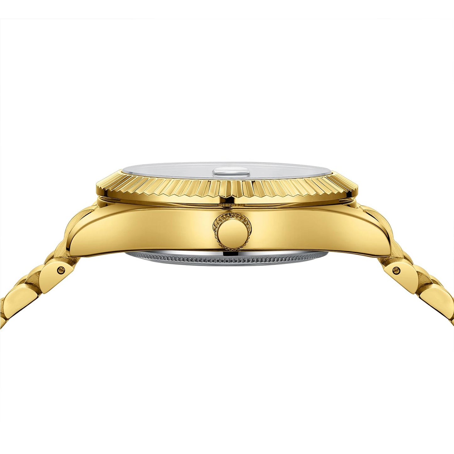 NIBOSI Men Watches Analog Quartz Stainless Steel Gold Watches for Men Waterproof Business Classic Desiger Wrist Watch with Day Date