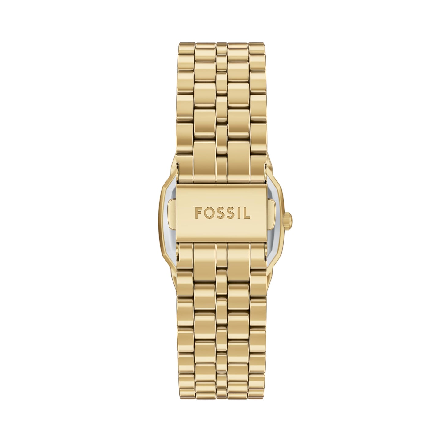 Fossil Women's Watch, Harlow Three-Hand Gold and Black Stainless Steel Bracelet Watch for Women